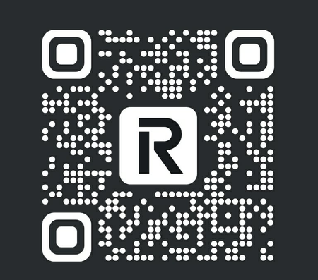 QR-kod för att donera via Revolut